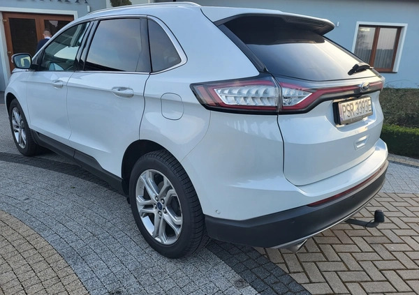 Ford EDGE cena 79990 przebieg: 231000, rok produkcji 2017 z Oborniki małe 92